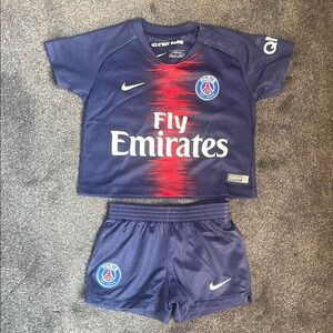 PSG Soccer Jersey and Shorts Set